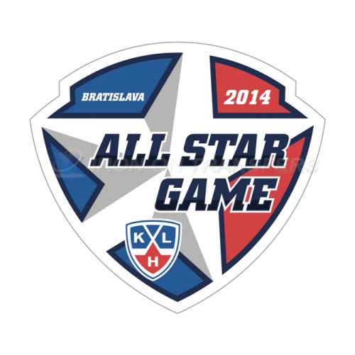 KHL All-Star Game Iron-on Stickers (Heat Transfers)NO.7256